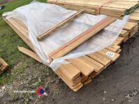 Timber - approx 130in x 4in T and G - 3