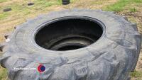 Pair of Michelin 580/70 R38 tyres - 2