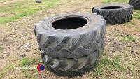 2 x Goodyear 14.9R24 tyres - 4