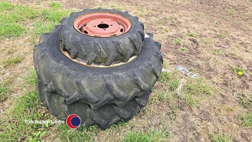 Iseki compact tractor rims and tyres