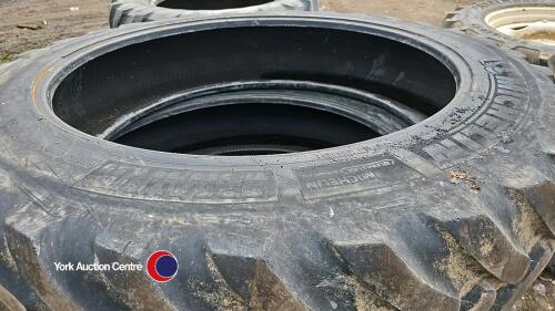 4 x 380/90/50 tyres, v g runners