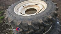 320/85R32 and 300/95R46 row crop wheels to fit New Holland T7.225 - 2