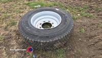 315/80R22.5 wheel and tyre