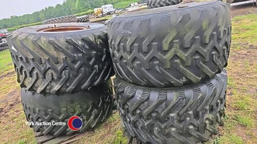 4 x Bateman sprayer tyres and rims, 48x2500-20
