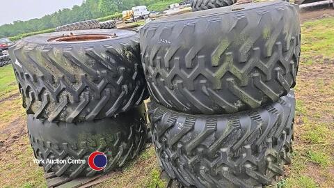 4 x Bateman sprayer tyres and rims, 48x2500-20