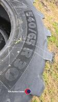 2 x Michelin 540/65/30 tyres - 3