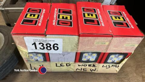 LED work lights, new