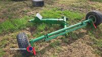 Draw bar and axle - 3