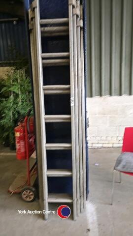 Quadruple set of ladders