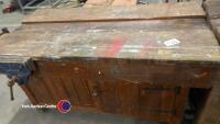 Pine carpenters bench