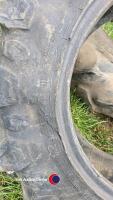 Pair of 12.4R24 tyres - 4