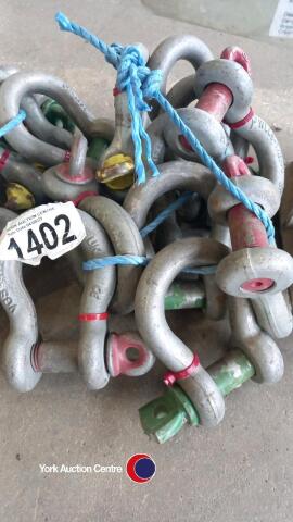 10 lifting shackles