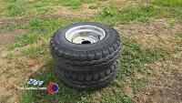 Farm trailer wheels