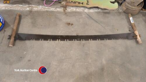 Large cross cut blade
