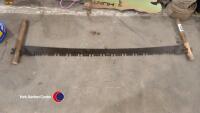 Large cross cut blade