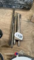 Selection of 505 chisels and points