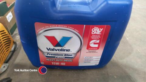 20ltr new HD engine oil valvoline 15-40