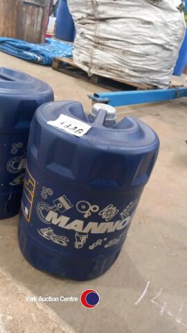 Sealed drum hydraulic oil