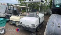 2018 Dulevo ride on sweeper, starts/drives/sweeps/tips, key in office