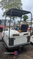 2018 Dulevo ride on sweeper, starts/drives/sweeps/tips, key in office - 6