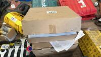 3x 100W PIR floodlights in box - 3