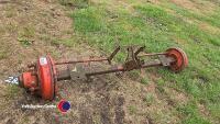 Trailer axle, 6 stud. - 3