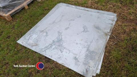 10 Steel sheets 1200 mm x 1200 mm