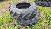 Pair 13.6R24 tyres