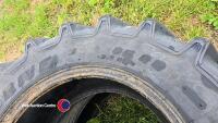 Pair 13.6R24 tyres - 3