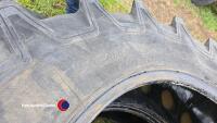 Pair 16.9R34 tyres - 3