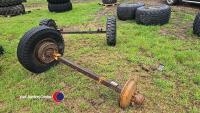 2 x trailer axles, Ferguson - 2
