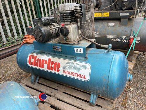 Clarke 200L workshop compressor, 240V