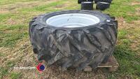 650-38 New Holland tractor wheel and Trelleborg tyre - 4