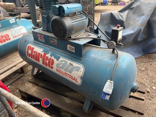 Clarke 200L 240v compressor, works but needs belt adjusting