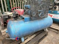 Clarke 200L 240v compressor, works but needs belt adjusting - 2