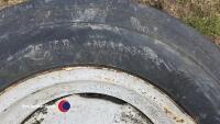 7.50 x 18 david brown front wheels and tyres - 3
