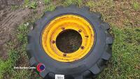 12.5 80 18 5 stud JCB wheel - 2