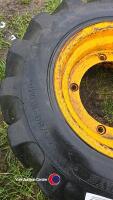 12.5 80 18 5 stud JCB wheel - 3