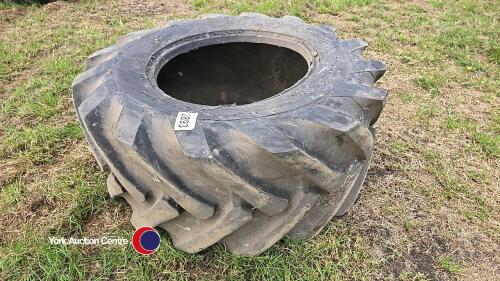 405 /70 X 20 tyre (repaired)