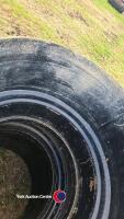 Stocks Trelleborg front dual wheels 480/70R30 c/w clamps, 40% - 2