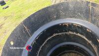 Stocks rear dual wheels, Michelin Agribib 520/85R42 c/w clamps 50% - 2