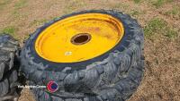 4 row crop wheels 300/95 R46 (12.4R46) from self propelled sprayer - 2
