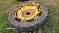 Pair of tractor rowcrop wheels - 2