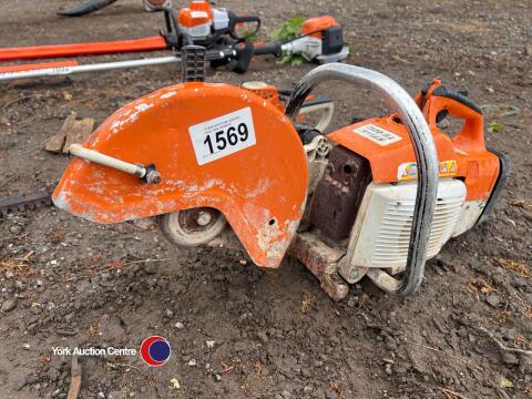 Stihl TS400 saw