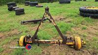 Six stud tailer axle