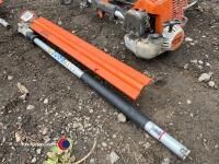 Stihl HL-KM 145 long reach hedge trimmer attachment - 2