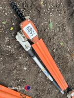 Stihl HL-KM 145 long reach hedge trimmer attachment