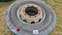 2 x 315 x 80 x 22.5 wheels and tyres - 2