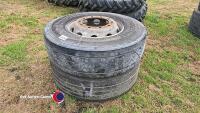 2 x 315 x 80 x 22.5 wheels and tyres - 4