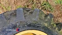 2 x tractor wheels and tyres, 107515 - 3